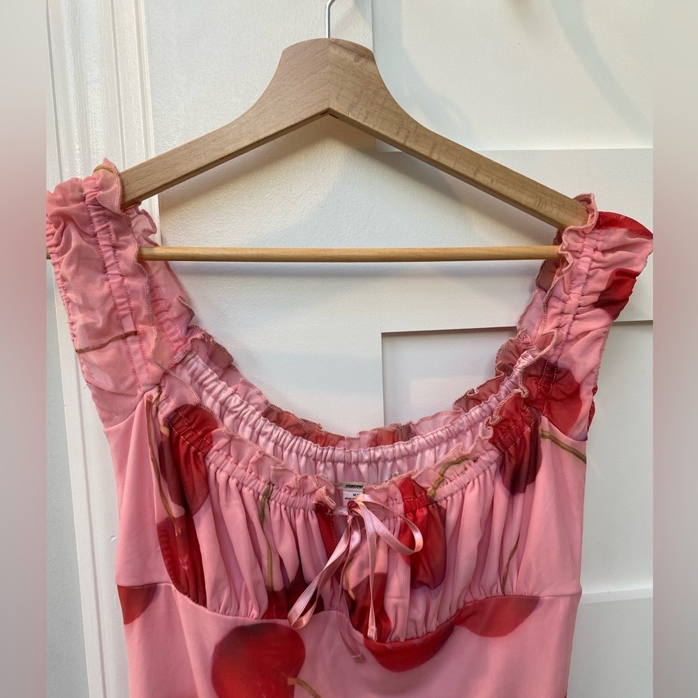 Urban Outfitters Kimchi Blu mini Y2K cherry dress, mini dress​ - Picture 4 of 7